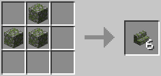 Small Mossy Cobblestone Stairs