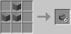 Small Polished Andesite Stairs