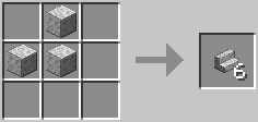 Small Polished Diorite Stairs