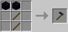 Obsidian Hoe