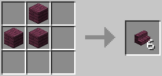 Small Crimson Wood Stairs