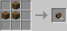 Small Spruce Wood Stairs