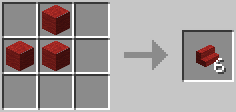Small Red Wool Stairs